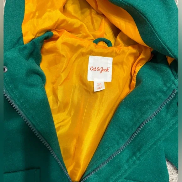 Cat & Jack boys dinosaur jacket - 18M - EUC - Picture 3 of 4